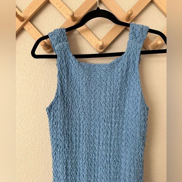 Dee Elly Twist Strap Maxi Dress Blue Sz M - Picture 5 of 12